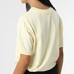 Tee Shirt Femme 115496 Jaune de Champion 9 Tee Shirt Femme 115496 Jaune de Champion -Champion Soldes champion 339471 115496 YS120 20221031T154914 04