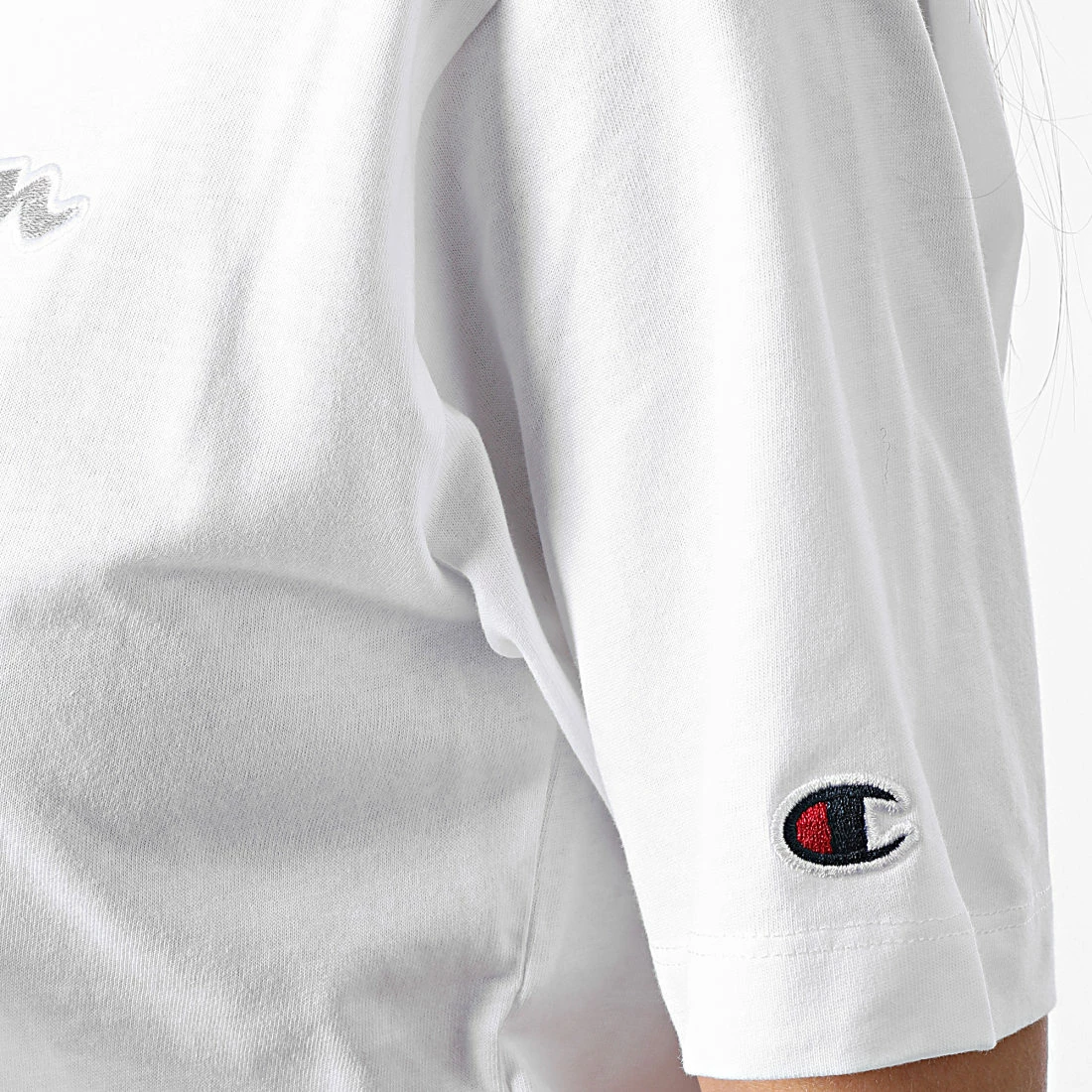 Tee Shirt Femme 115496 Blanc de Champion 4 Tee Shirt Femme 115496 Blanc de Champion – Image 2