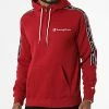 Sweat Capuche A Bandes 217831 Bordeaux de Champion