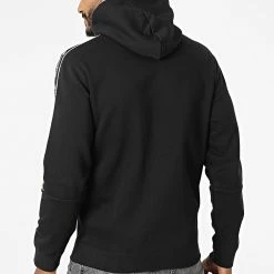 Sweat Zippé Capuche A Bandes 217832 Noir de Champion -Champion Soldes champion 339610 217832 KK001 20220929T160355 04