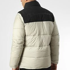 Doudoune Capuche 218079 Beige de Champion -Champion Soldes champion 340007 218079 ES066 20221006T152953 04