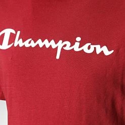 Tee Shirt Enfant 305365 Bordeaux de Champion 5 Tee Shirt Enfant 305365 Bordeaux de Champion -Champion Soldes champion 340011 305365 RS506 20221109T162227 02