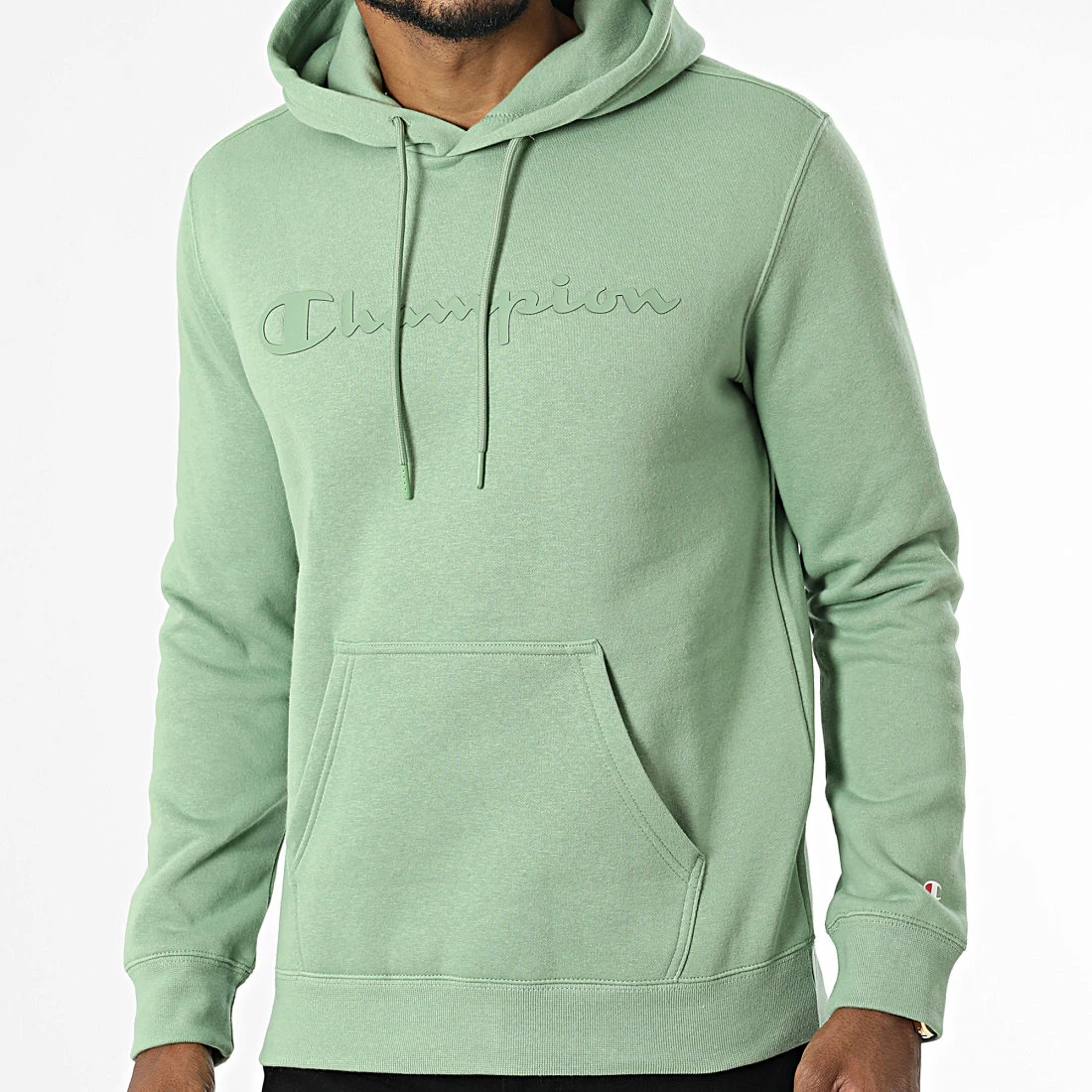 Sweat Capuche 218282 Vert Clair de Champion 3 Sweat Capuche 218282 Vert Clair de Champion