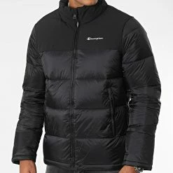 Doudoune Capuche 218079 Noir de Champion 7 Doudoune Capuche 218079 Noir de Champion -Champion Soldes champion 340032 218079 KK001 20221004T160534 03