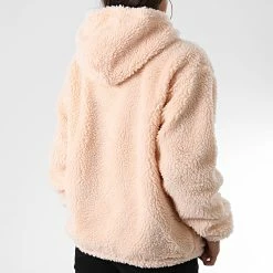 Veste Zippée Capuche Femme Fourrure 115742 Rose de Champion -Champion Soldes champion 341137 115742 CHA 20221010T151840 04