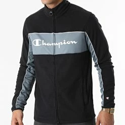 Veste Polaire Zippée 218104 Noir de Champion 8 Veste Polaire Zippée 218104 Noir de Champion -Champion Soldes champion 341882 218104 KK001 20221007T160729 03