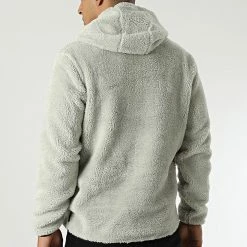 Sweat Capuche Fourrure 214973 Vert Clair de Champion -Champion Soldes champion 342997 214973 ES066 20221017T152857 04