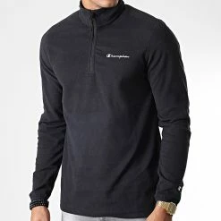 Veste Polaire Col Zippé 216695 Noir de Champion