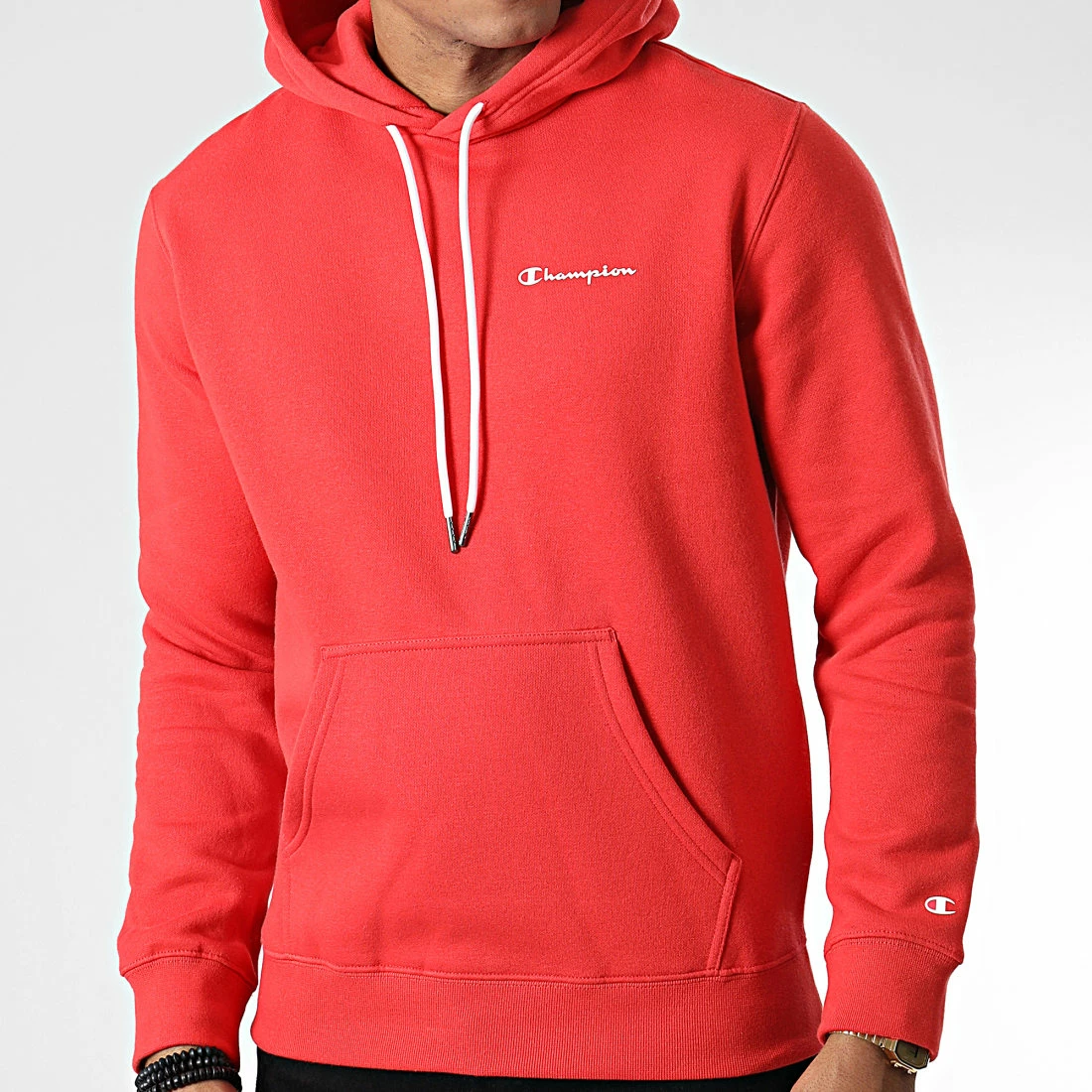 Sweat Capuche 218287 Orange de Champion 5 Sweat Capuche 218287 Orange de Champion – Image 3