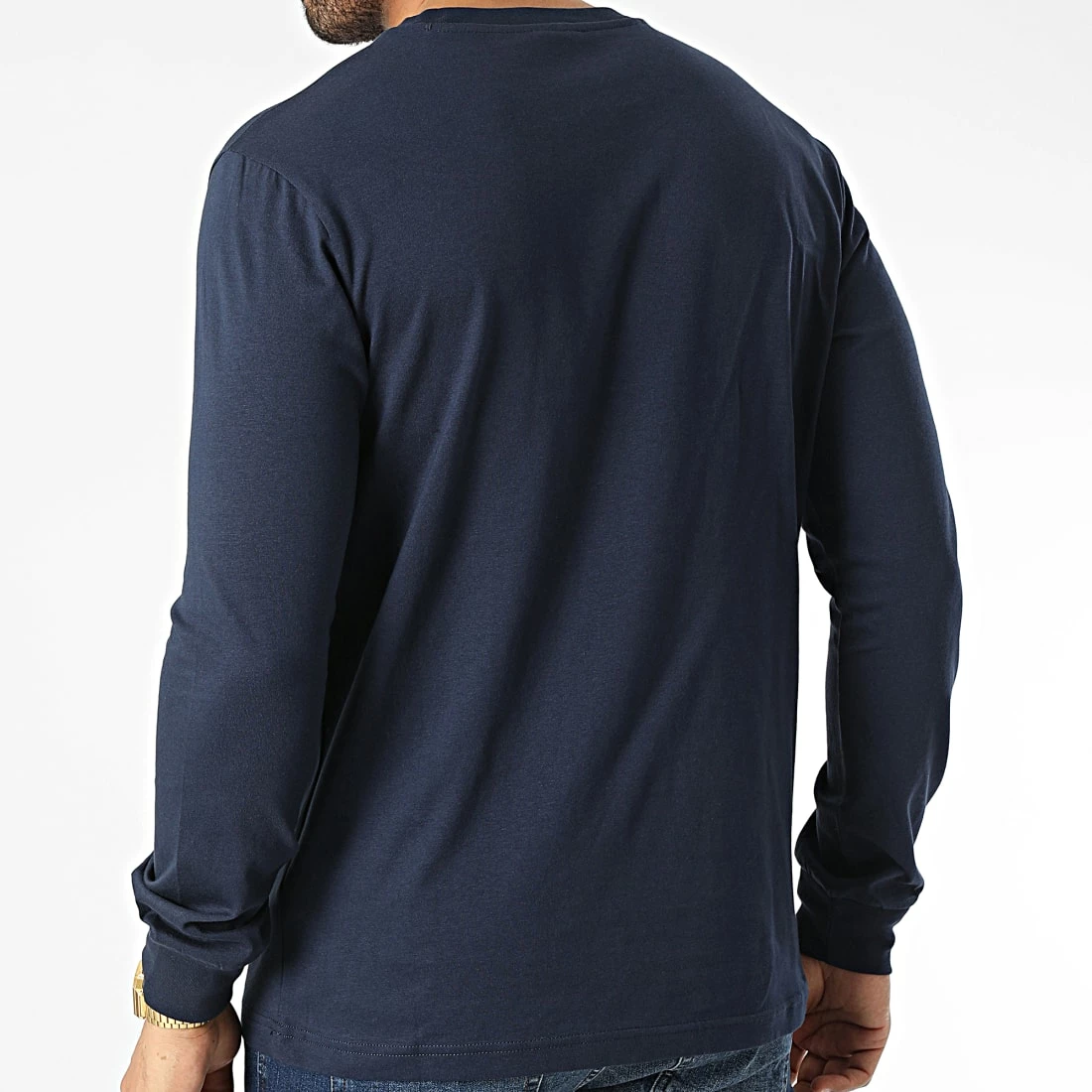 Tee Shirt Manches Longues 217861 Bleu Marine de Champion 6 Tee Shirt Manches Longues 217861 Bleu Marine de Champion – Image 4