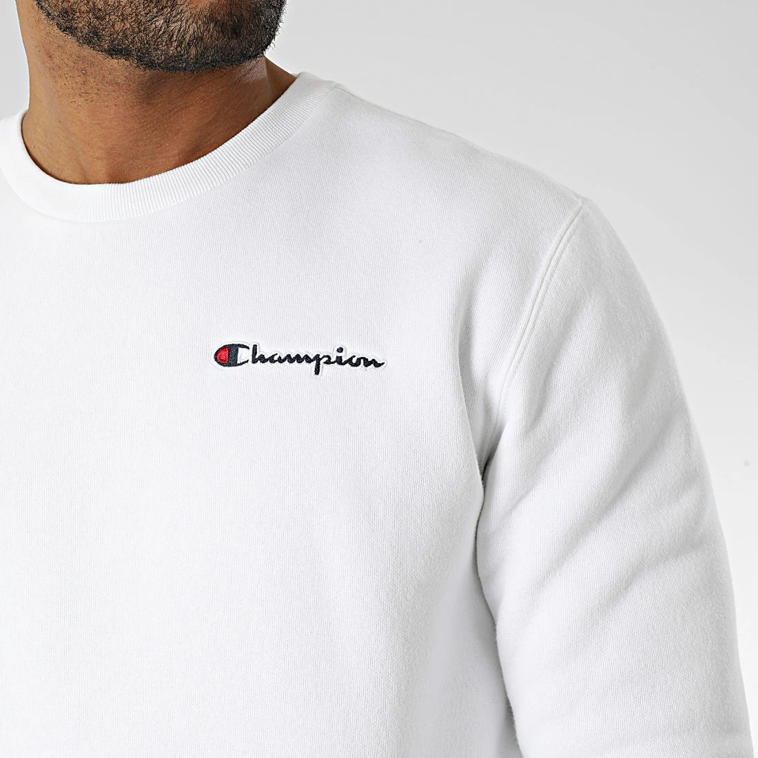 Sweat Crewneck 217863 Blanc de Champion 4 Sweat Crewneck 217863 Blanc de Champion – Image 2