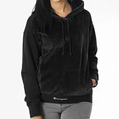 Doudoune Capuche Femme 115587 Noir de Champion