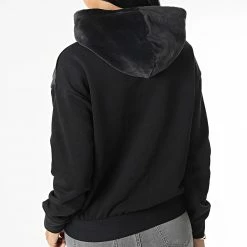 Doudoune Capuche Femme 115587 Noir de Champion -Champion Soldes champion 343529 115587 KK001 20221103T112401 04