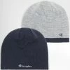 Bonnet Réversible 804673 Gris Chiné Bleu Marine de Champion -Champion Soldes champion 344614 804673 EM021 20221108T141559 01