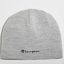 Bonnet Réversible 804673 Noir Gris Chiné de Champion -Champion Soldes champion 344619 804673 KK001 20221104T085425 04