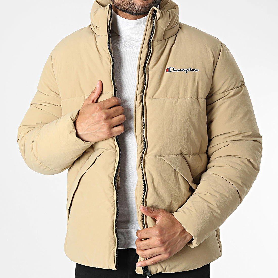Doudoune 218085 Beige de Champion 3 Doudoune 218085 Beige de Champion