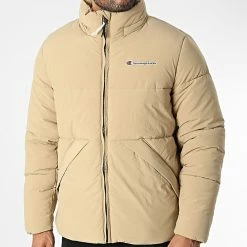 Doudoune 218085 Beige de Champion 8 Doudoune 218085 Beige de Champion -Champion Soldes champion 344654 218085 MS074 20221028T162054 03