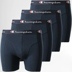 Lot De 4 Boxers U20002 Bleu Marine de Champion