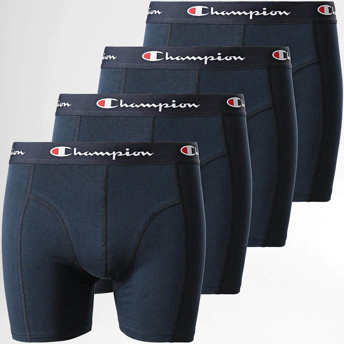 Lot De 4 Boxers U20002 Bleu Marine de Champion 3 Lot De 4 Boxers U20002 Bleu Marine de Champion